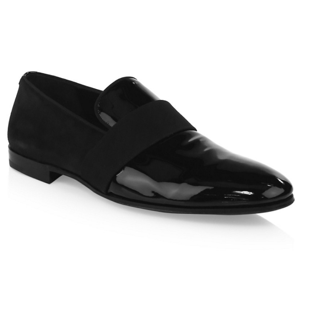 NWT $730 Ferragamo Bryden Leather Moccasins - Picture 1 of 14